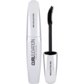 Makeup Revolution Curl Elevation riasenka pre natočenie o oddelenie rias Black 8 ml