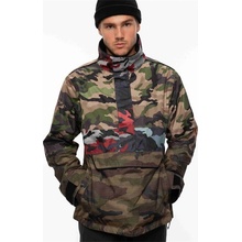 686 bunda Mens Binary Shell Anorak Camo Clrblk