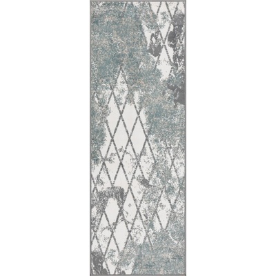 FD Сиво-синя пътека 70x200 cm Sensi Gepi - FD (5901760422574)