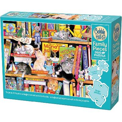 Cobble Hill Пъзел Cobble Hill от 350 XXL части - Котешки истории (47013)