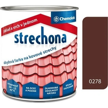Chemolak STRECHONA farba na strechy 0278/10kg