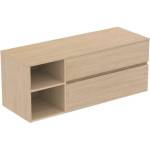 Ideal Standard Finesse - Шкафче за умивалник, 140x51x56 см, 2 чекмеджета, бял дъб E3439US (E3439US)
