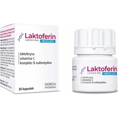 Norsa pharma lactoferin nucleo 30 vegánskych kapsúl