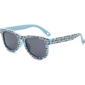 Techsuit Детски слънчеви очила Techsuit Kids Polarized Sunglasses (5218) - поляризирани, TPEE рамка - Син