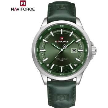 Naviforce Часовници naviforce ok-38635 - Зелен/Сребърен kp38635 (ok-38635)