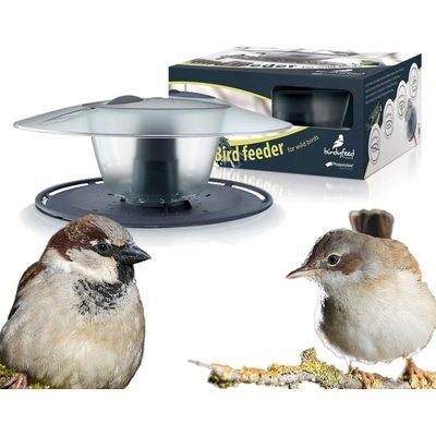 Prosperplast Birdyfeed Round 29,4x25,8x12,2 cm antracit – Zboží Dáma