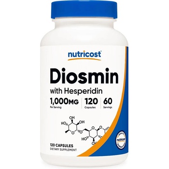 Nutricost Диосмин + хесперидин 120 капсули | Nutricost (57677 (800116) NC)