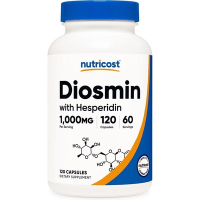 Nutricost Диосмин + хесперидин 120 капсули | Nutricost (57677 (800116) NC)