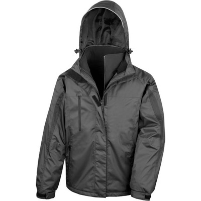Result r 400m / Мъжко яке 3 в 1 - черно/черно l (30400m80803)