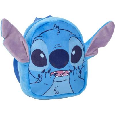 Cerda ПЛЮШЕНА РАНИЦА ЗА ДЕТСКА ГРАДИНА stitch С ГОЛЕМИ УШИ 22 СМ