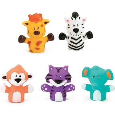 Ludi Комплект кукли за пръсти Ludi - Джунгла (30074)