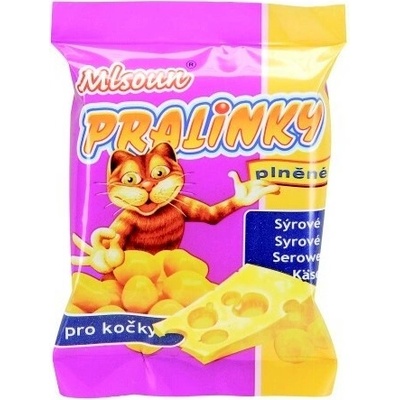 Mlsoun Cat Pralinky plněné sýr 40 g