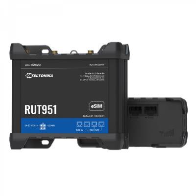 RUT951 POE+ DUAL SIM eSIM 4G/LTE/3G/2G WiFi рутер с PSU (RUT951B10K00)