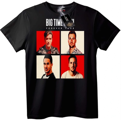 NOONEBRAND Big Time Rush Forever Tour T-Shirt - 2XL, Black