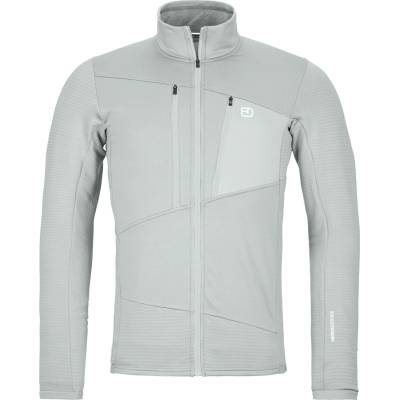 Ortovox Мъжко вълнено яке Ortovox Fleece Grid Jacket Fleece jacket - Grey Ice - размер S (005-5247-1111)