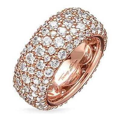 Thomas Sabo Biely prsteň so zirkónmi TR2031 416 14634705