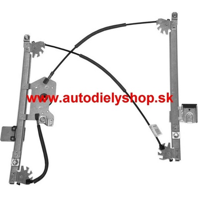 Citroen C2 05/08-11/09 predný el. sťahovací mechanizmus okna pravý