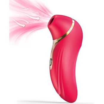 Image 1 of Paloqueth Clitoral Sucking Vibrator Rose Red
