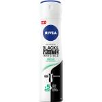 Nivea дезодорант дамски, Black & white, 150мл