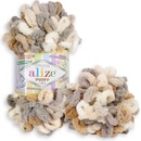 Alize Puffy Color 5926 hnědá