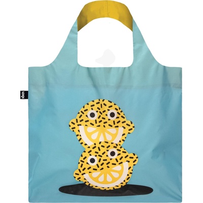 LOQI Чанта тип торба LOQI Artist Daniel Ramírez Pérez Lucky Lemons от рециклиран материал (DR.LL)