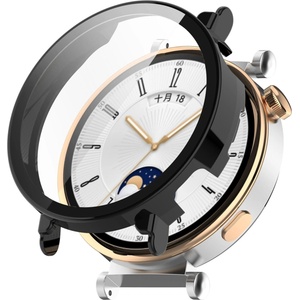 Techsuit Протектор за Huawei Watch GT 4 (41мм) + Протектор - Defense360 Pro - Черен