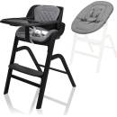 ZOPA Set židlička Inspira + novorozenecký set Berry Black