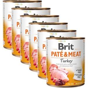 Brit Консерва Brit Paté & Meat Турция 6 x 800 г