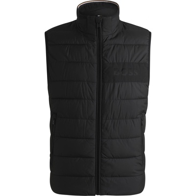 Boss Елек Boss Men's H-Cenito Padded Water-Repellent Stand Collar Sleeveless Gilet - Black 001