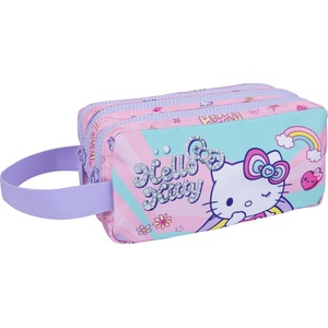 COOLPACK Несесер Cool Pack Primus - Hello Kitty Pastel, 3 ципа и дръжка (F060025)