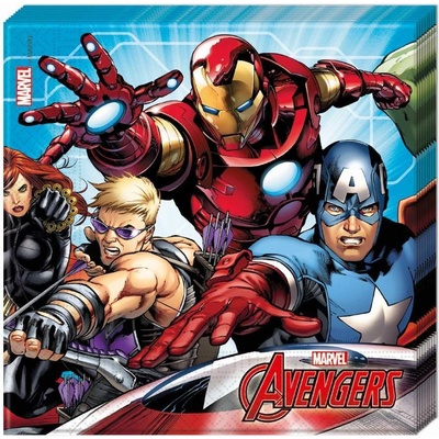 Procos Greece Papierové servítky Avengers 33x33cm 20ks