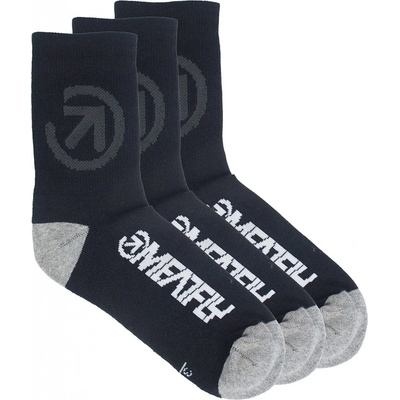 Meatfly Long 3 Pack Black Bike