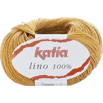 Katia Lino 100% 31 Mustard Плетива прежда (540-31-KATIA)