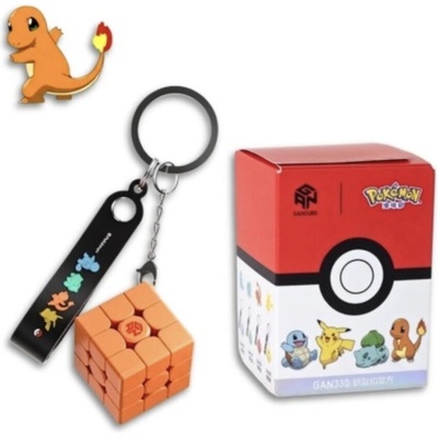 Gans puzzle GAN330 Keychain prívesok 3x3 Pokémon Charmander