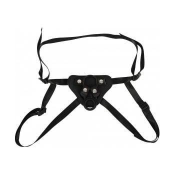 Vegan Fetish Strap-On System S-L Adjustable, Leather-Effect, Vegan Material