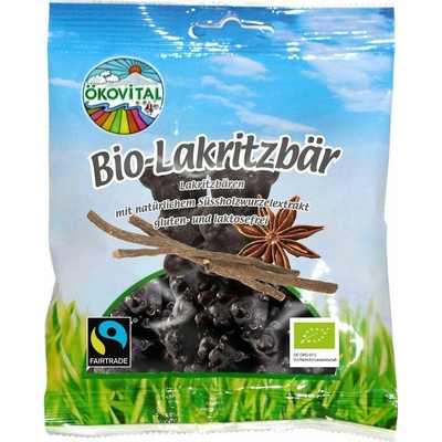 Ökovital Lékořicoví medvídci 80 g