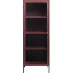 Unique Furniture Червена метална витрина 58x160 cm Bronco - Unique Furniture (44600300)