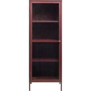 Unique Furniture Червена метална витрина 58x160 cm Bronco - Unique Furniture (44600300)