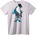 NOONEBRAND Тениска Акула Байкер - 7XL, White