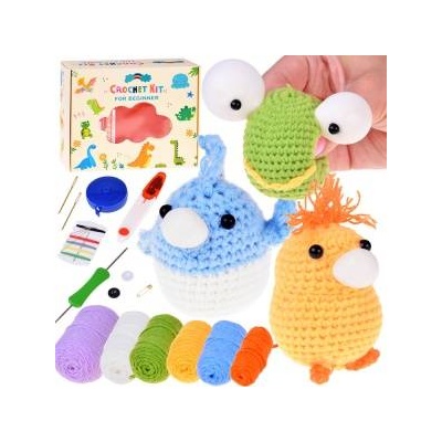 Jokomisiada Creative set make your own Gniotek crocheting ZA5031
