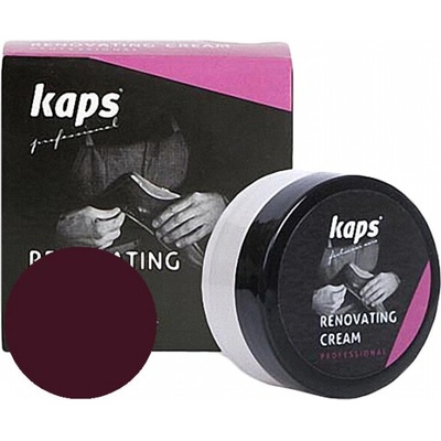 Kaps krém na prírodnú a syntetickú kožu Renovating Cream 25 ml bordová