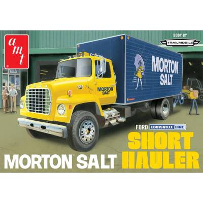 AMT Ford Louisville short hauler „Morton Salt“plastový model 1:25
