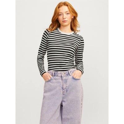 JJXX Тениска JJXX Women's Celine Stripe Long-Sleeve T-Shirt - Black