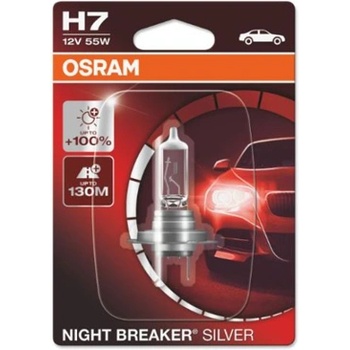 Image 1 of OSRAM Крушка OSRAM H7, 12V, 55W, 3200K, 1500lm, 1 брой