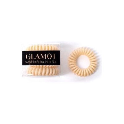 Glamot Invisible Hair Band 3 ks, Café Latte