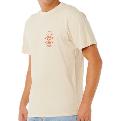 Rip Curl Мъжка тениска Rip Curl Search Icon Tee T-shirt - Vintage White - размер XXL (216-2817-0716)