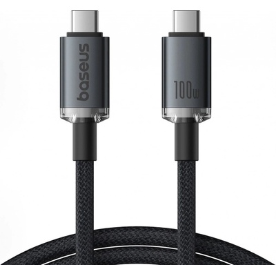 Baseus CB000089 USB 3.2, USB C vidlice,z obou stran, 1,5m, černý