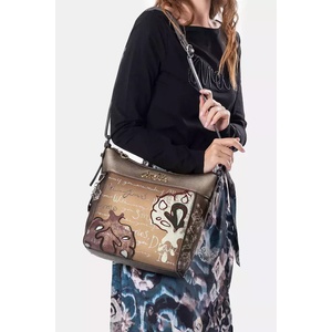 Anekke real manifesto cross-body ДАМСКА ЧАНТА С МОДЕРЕН ПРИНТ