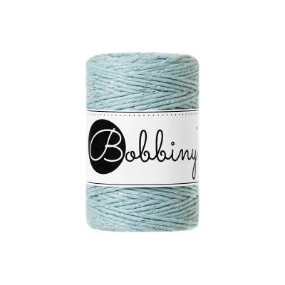 Bobbiny Macrame Baby 1,5 mm - misty so striebornou nitkou