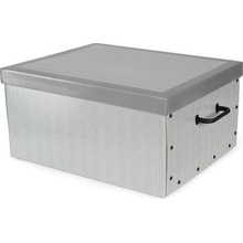 Compactor Skladacia krabica Boston 50 x 40 x 25 cm sivá
